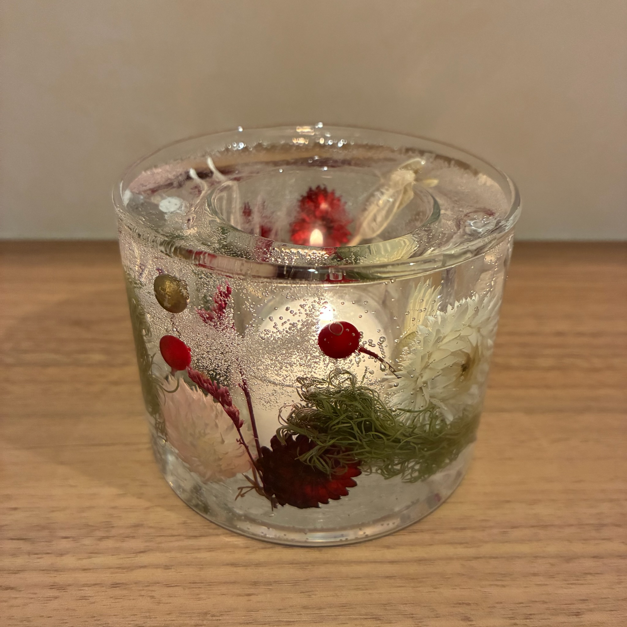 キャンドルホルダー　クリスマス